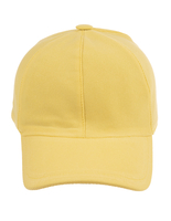 Cappello Da Baseball Uomo In Piquet Di Cotone Giallo