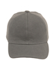 Cappello Da Baseball Uomo In Piquet Di Cotone Grigio