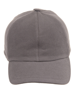 Cappello Da Baseball Uomo In Piquet Di Cotone Taupe