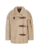Cappotto Bealila In Shearling Beige Donna