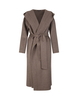 Cappotto Donna In Cashmere Double Taupe