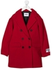 Cappotto Doppiopetto Kids Rosso