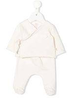 Completo Baby Due Pezzi In Pile Bianco Latte
