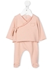 Completo Baby Due Pezzi In Pile Rosa