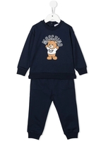 Completo Sportivo Baby Moschino Teddy Bear Blu Navy Con Logo