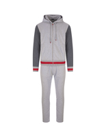 Completo Sportivo Grigio e Rosso Uomo