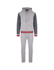 Completo Sportivo Grigio e Rosso Uomo