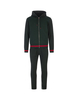 Completo Sportivo Verde Scuro e Rosso Uomo