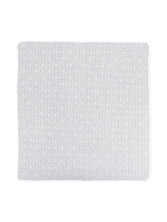 Copertina Grigia e Bianca Con Motivo 4G All-Over