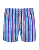 Costume da Bagno A Righe Blu e Viola