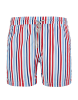 Costume da Bagno A Righe Rosse,  Blu,  Bianche e Celesti