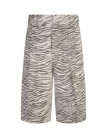 Le Short Navega In Zebra Jacquard
