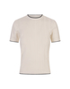 Le T-Shirt Tricot In Off-White