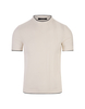 Le T-Shirt Tricot In Off-White