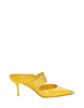 Sabot Con Fibbia Giallo Donna