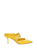 Sabot Con Fibbia Giallo Donna