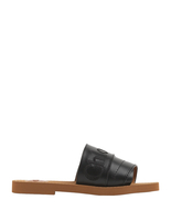 Sabot Piatto Woody Nero Donna