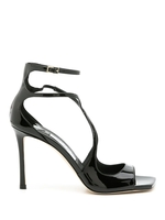 Sandalo Azia In Pelle Verniciata Nera