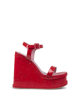 Sandalo Bambola Lacca Jolene Rosso