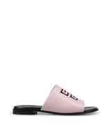 Sandalo Basso 4G Donna Nero e Rosa