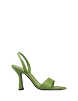 Sandalo Lily In Pelle Verde