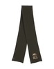 Sciarpa Donna In Tricot Verde Militare Con Logo Etro CUBE
