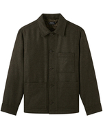 giacca emile uomo khaki in lana