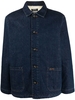 giacca new kerlouan uomo blu in cotone