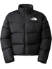 giacca nuptse uomo nera in poliestere