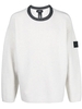 maglione 5042u in lana uomo bianco