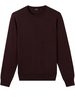 maglione king uomo bordeaux in lana
