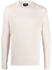 maglione pull armel uomo bianco in cotone