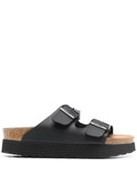 sandali arizona grooved vegan donna nere in tessuto