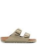 sandali arizona unisex beige in pelle