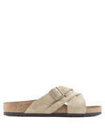 sandali lugano desert uomo khaki in pelle