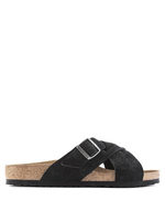 sandali lugano desert uomo neri in pelle