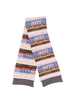 sciarpa graphic donna multicolore in lana