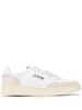 sneakers auln ls33 uomo bianche in pelle