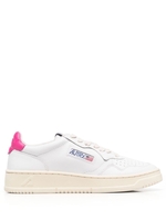 sneakers aulw ll42 donna bianche in pelle