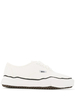 sneakers baker og sole lowcut uomo bianca in cotone