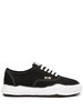 sneakers baker og sole lowcut uomo nere in cotone