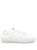 sneakers clay low top uomo bianca in pelle