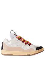 sneakers curb unisex bianche in pelle