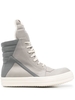 sneakers geobasket uomo grigie in pelle