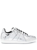 sneakers replica uomo argento in pelle