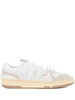sneakers tennis low top uomo bianche in pelle