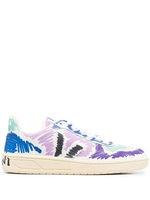 sneakers veja uomo multicolor in pelle