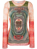 t-shirt billet de banque donna multicolor