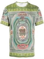 t-shirt billet de banque unisex multicolor in viscosa