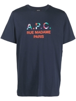 t-shirt tao uomo blu in cotone